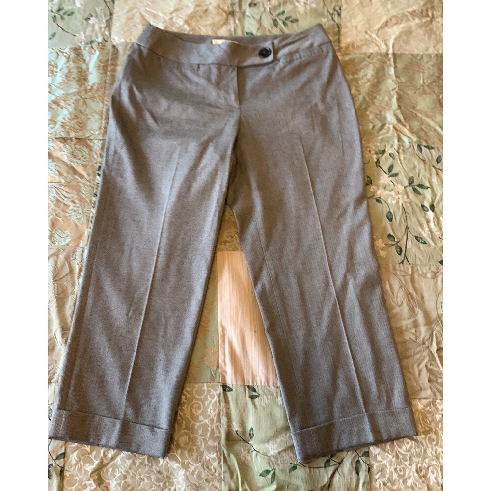 Loft dress crop pants size 0P-Grey